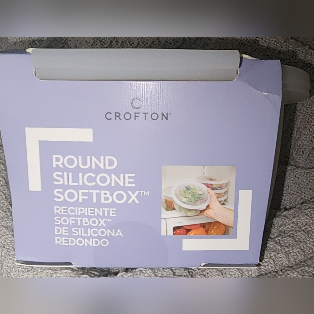 Croton Round Silicone Softbox - Gray